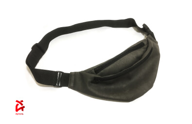 пример логотипированной поясной сумки поясная сумка на заказ
